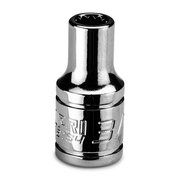 Capri Tools 1/4 in Drive 3/16 in 12-Point SAE Shallow Socket CP16154